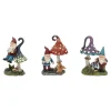 Paddenstoel kabouter 13cm
