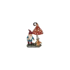 Paddenstoel kabouter 13cm