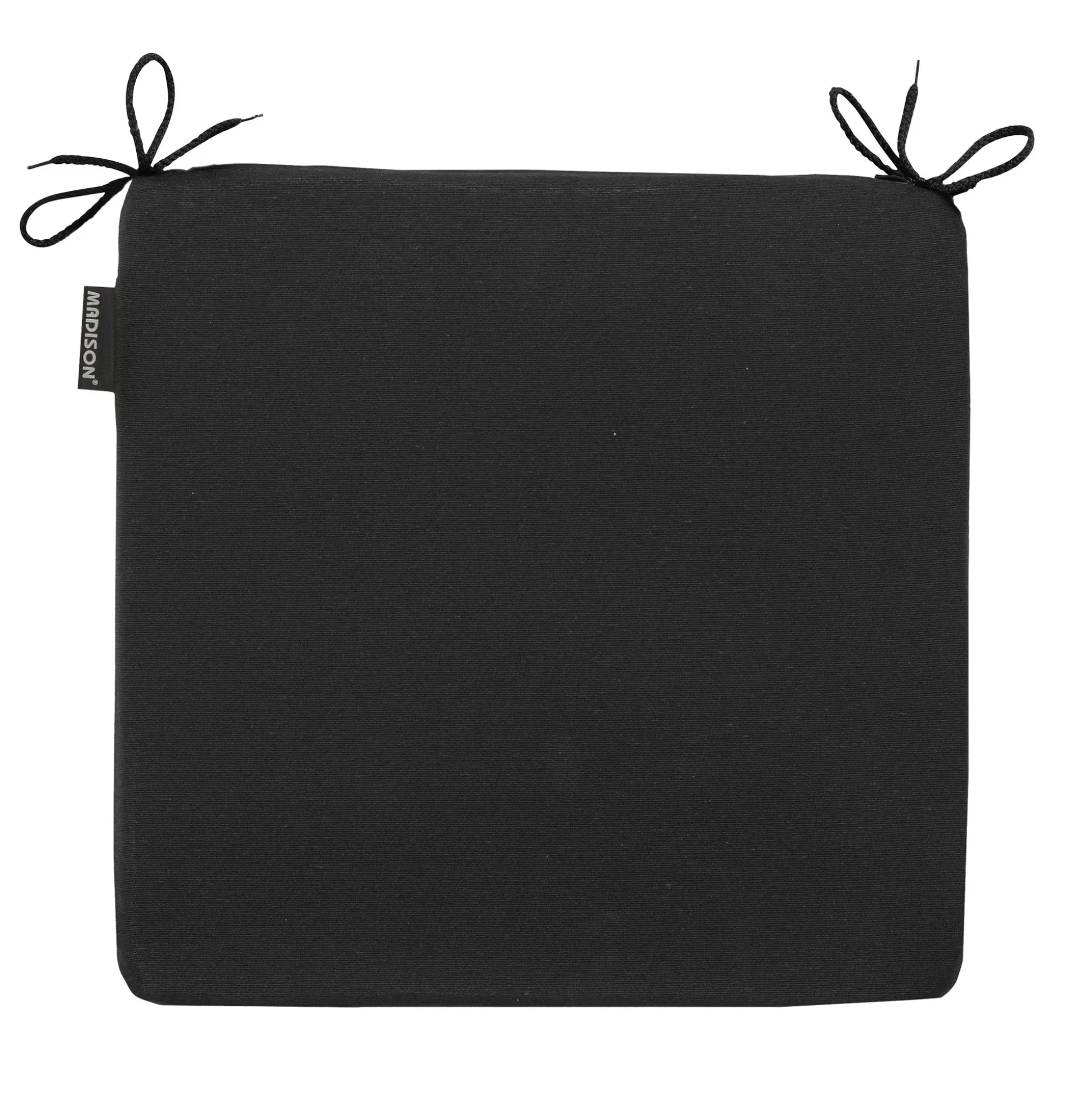Panama black zitkussen uni 40x40