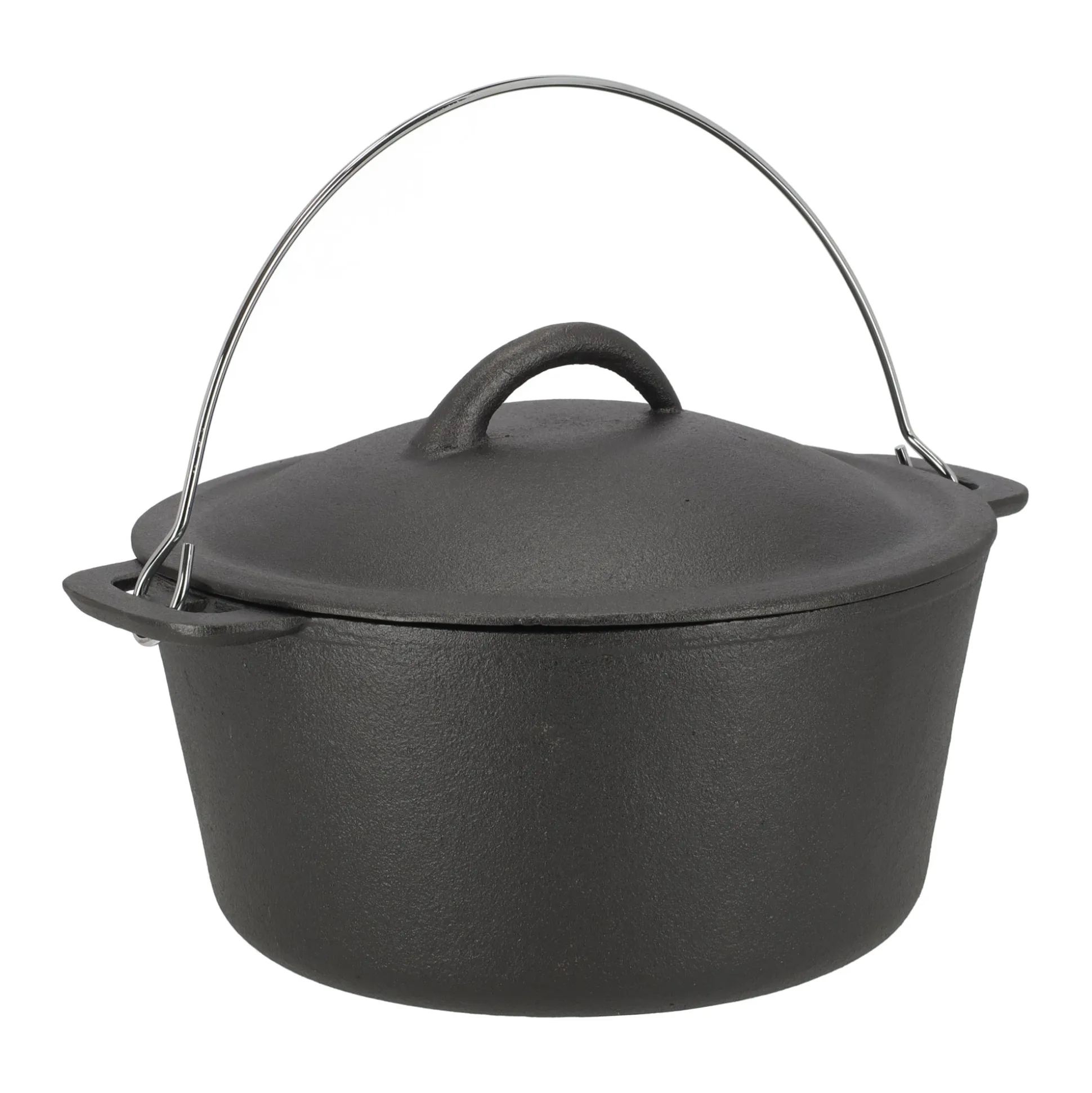 Pan+deksel gietijzer D27cm