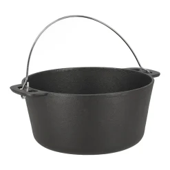 Pan+deksel gietijzer D27cm