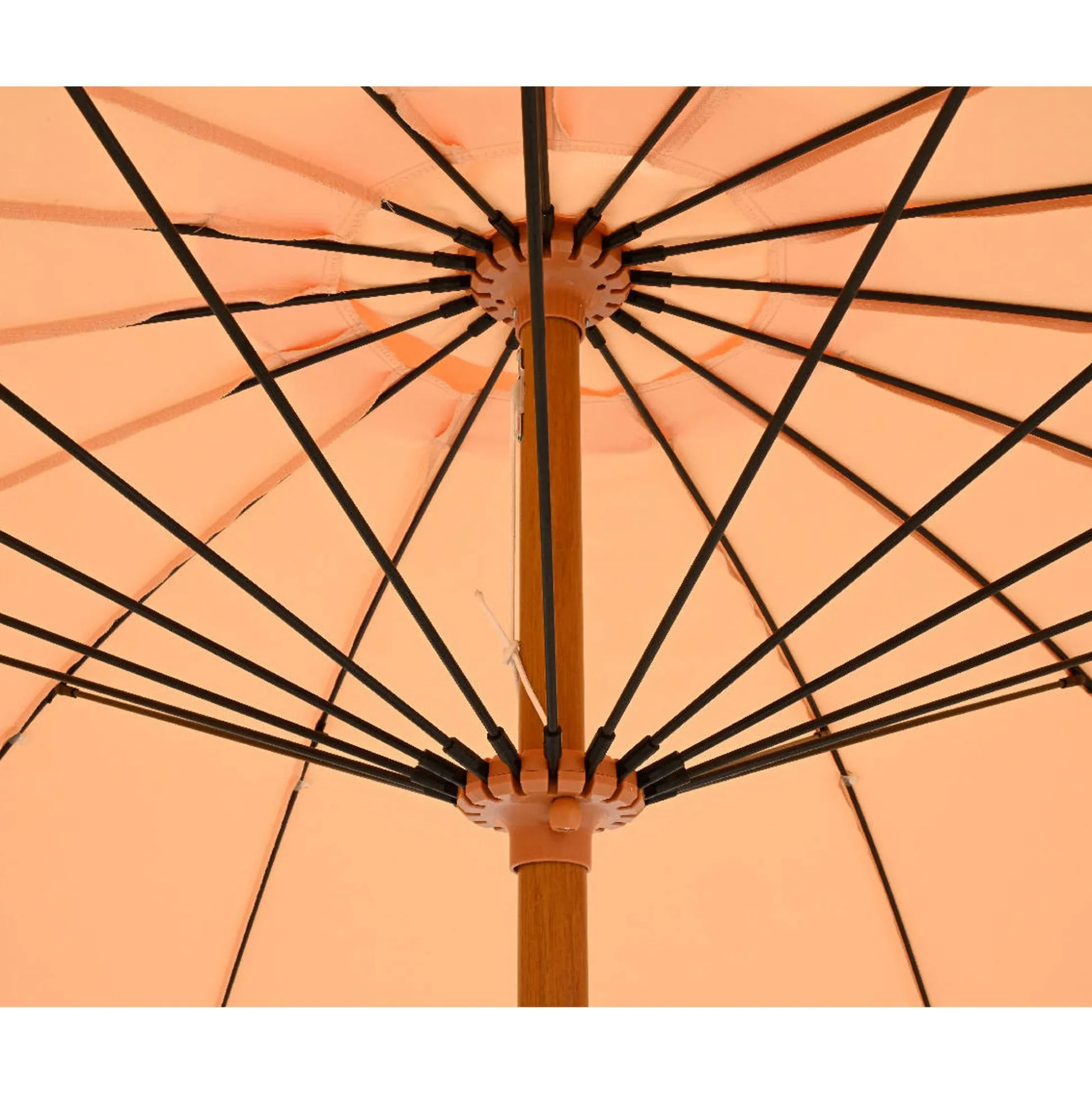 Parasol Mauka 250cm perzik