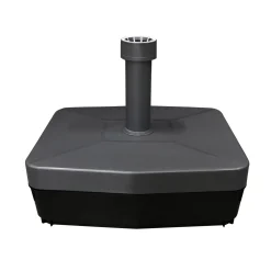 Parasolvoet+wiel vulb 45kg antraciet