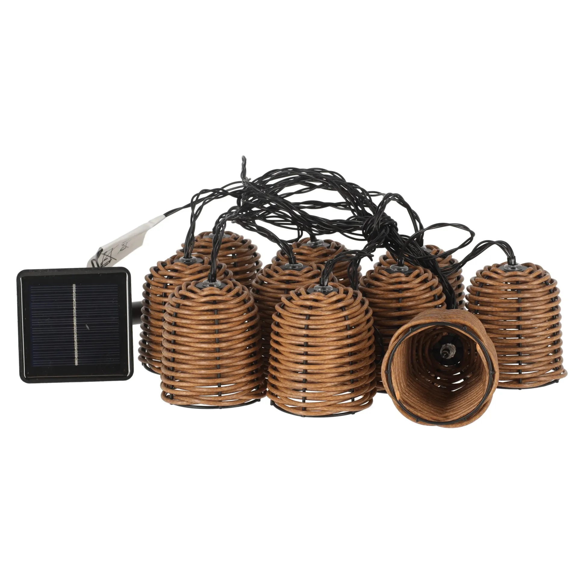 Partylight solar 10LED Warm Wit