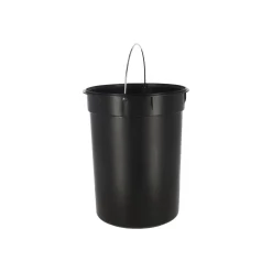 Pedaalemmer soft close 20L zwart