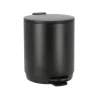 Pedaalemmer soft close 5L zwart