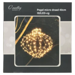 Pegel micro draad 40 cm 192LED-cg