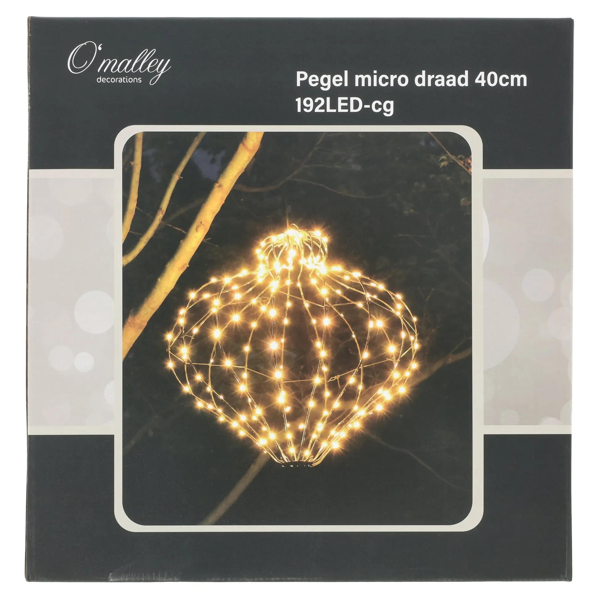 Pegel micro draad 40 cm 192LED-cg
