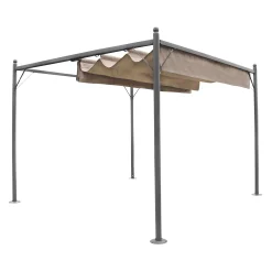 Pergola Gatto 3x3M taupe