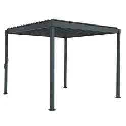 Pergola Mirador 80 Solid antraciet 3x3M