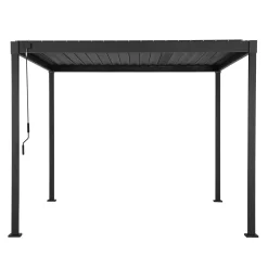 Pergola Mirador 80 Solid antraciet 3x4m