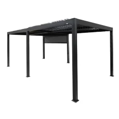 Pergola Varzo Antraciet 3 x 6 m