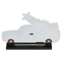 Pickup met kerstboom infinity 44 cm