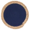 Placemat Jardim zwart 37 cm