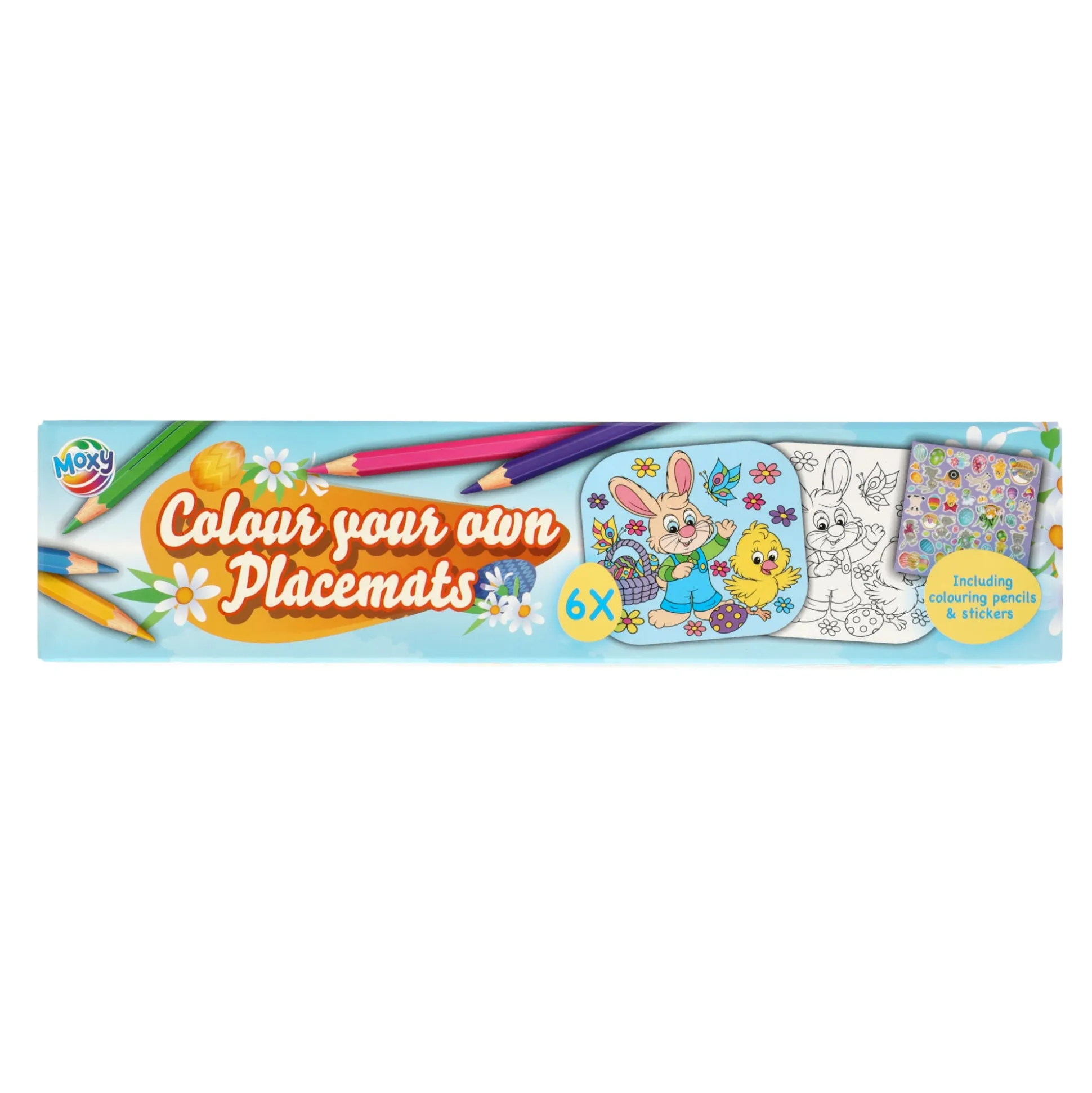 Placemat kleuren pasen