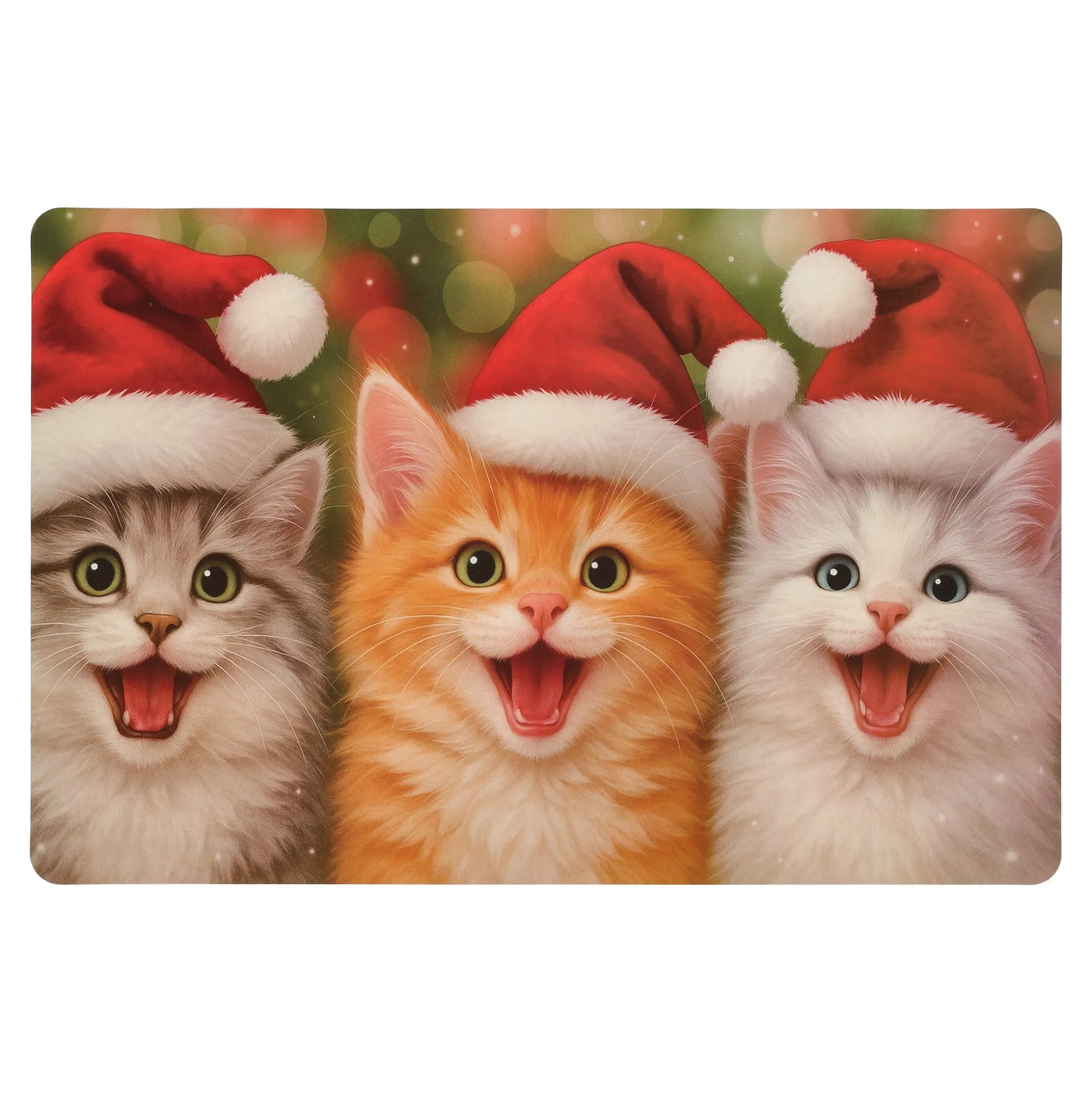Placemat 28x43cm ho ho cats