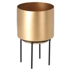 Plantenpot goud 17 x 11 cm