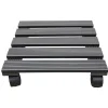 Plantentrolley 30 x 30 cm 100 kg zwart
