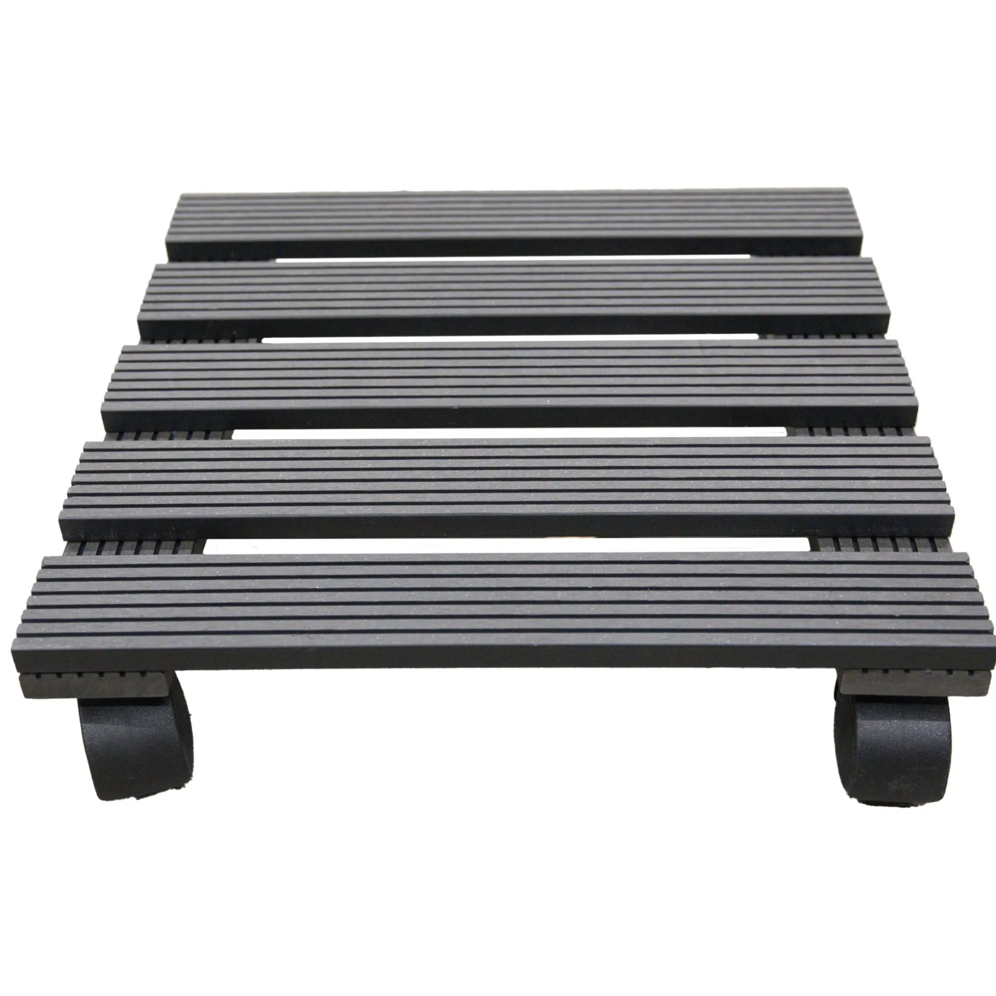 Plantentrolley 30 x 30 cm 100 kg zwart