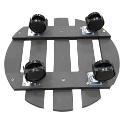 Plantentrolley D30 cm 100 kg zwart