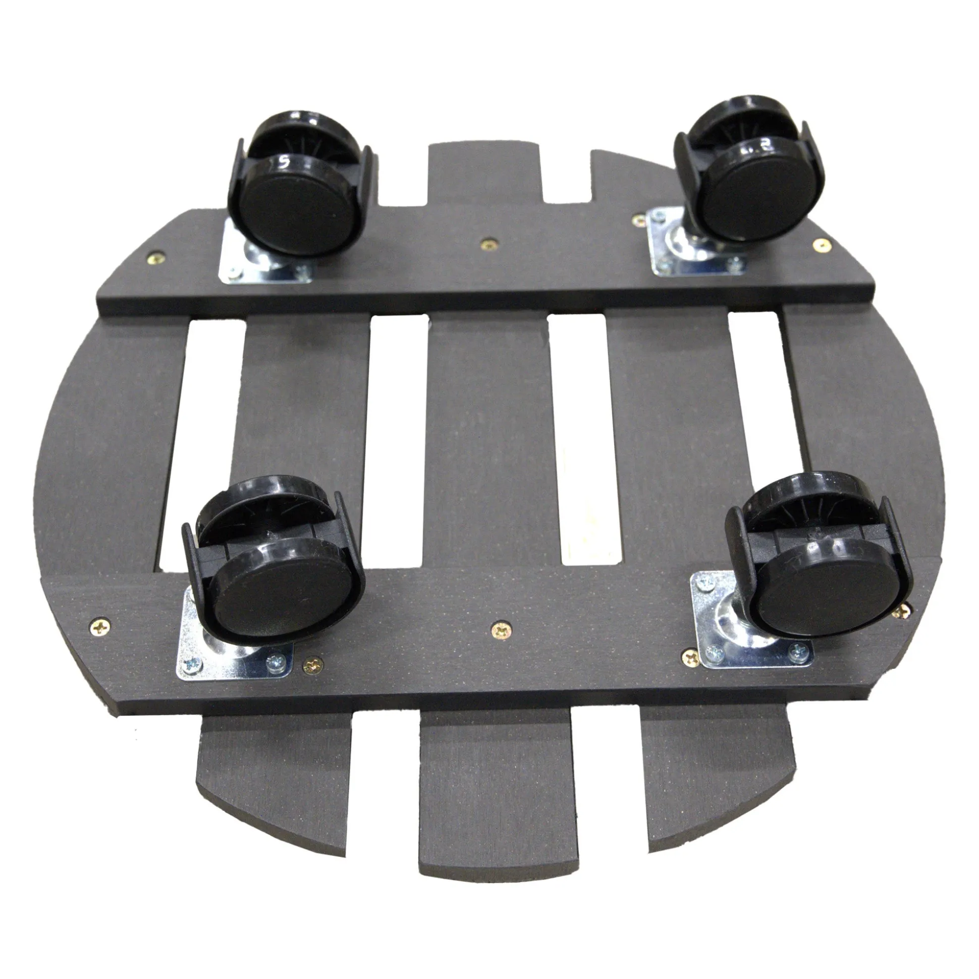 Plantentrolley D30 cm 100 kg zwart