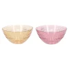 Plastic kom 13 x 7 cm diverse kleuren