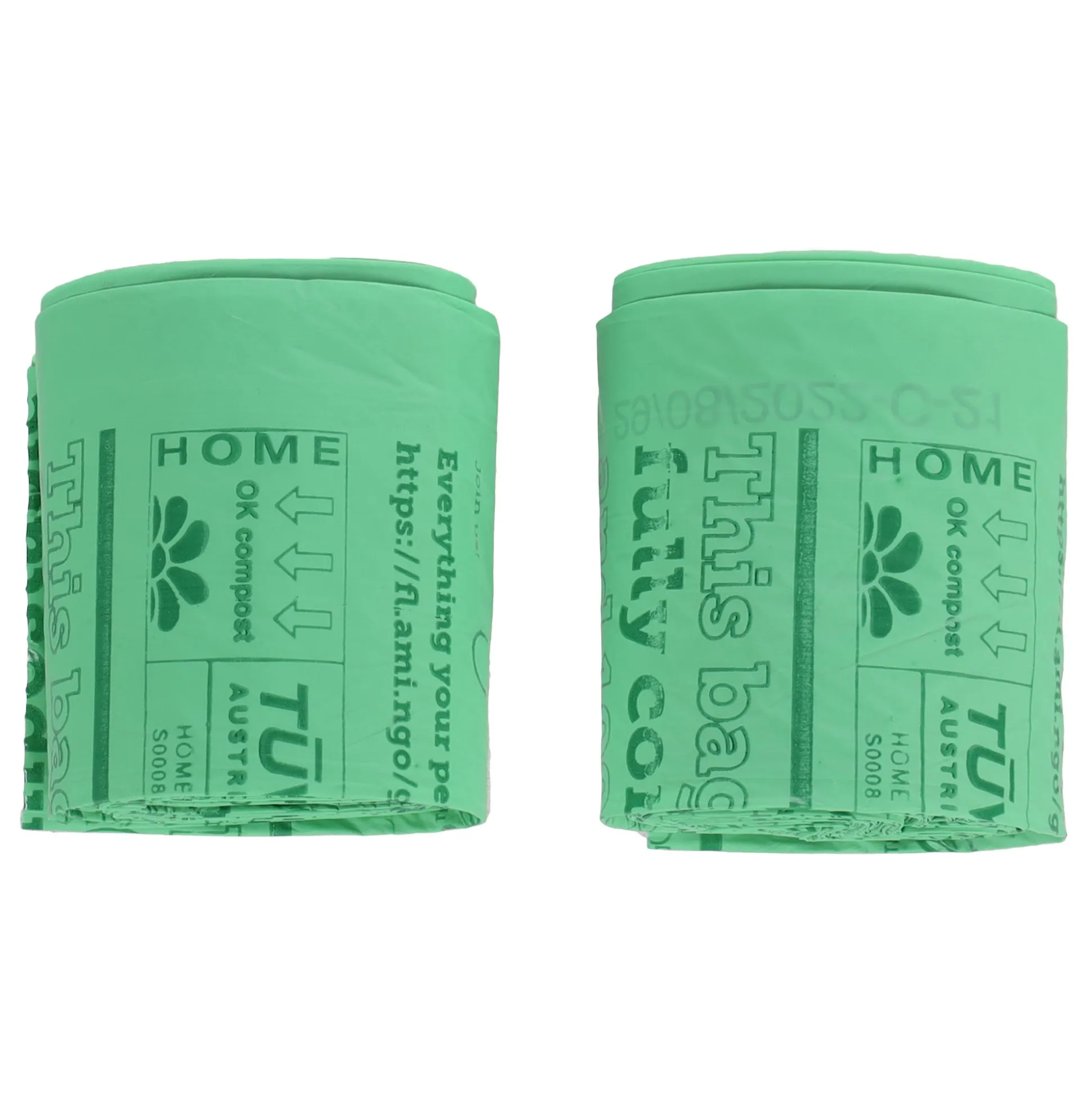 Poepzak composteerbaar cardun 2x25st