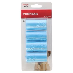 Poepzak 4st blauw