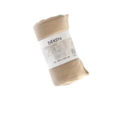 Polar fleece zand 130 x 160 cm