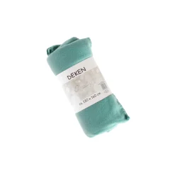 Polar fleece zeeblauw 130 x 160 cm