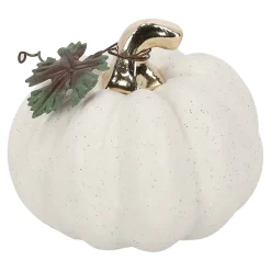 Pompoen decoratie 9cm 3st.