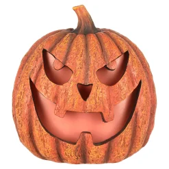 Pompoen vlam oranje 22 cm led
