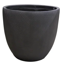 Pot Borrano zwart 24 cm