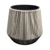 Pot Calvisi 17 cm grijs
