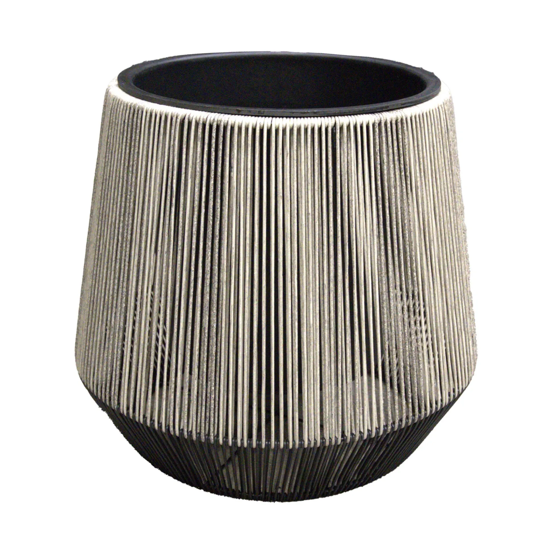 Pot Calvisi 17 cm grijs