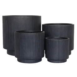 Pot Cardella wash black 24 cm
