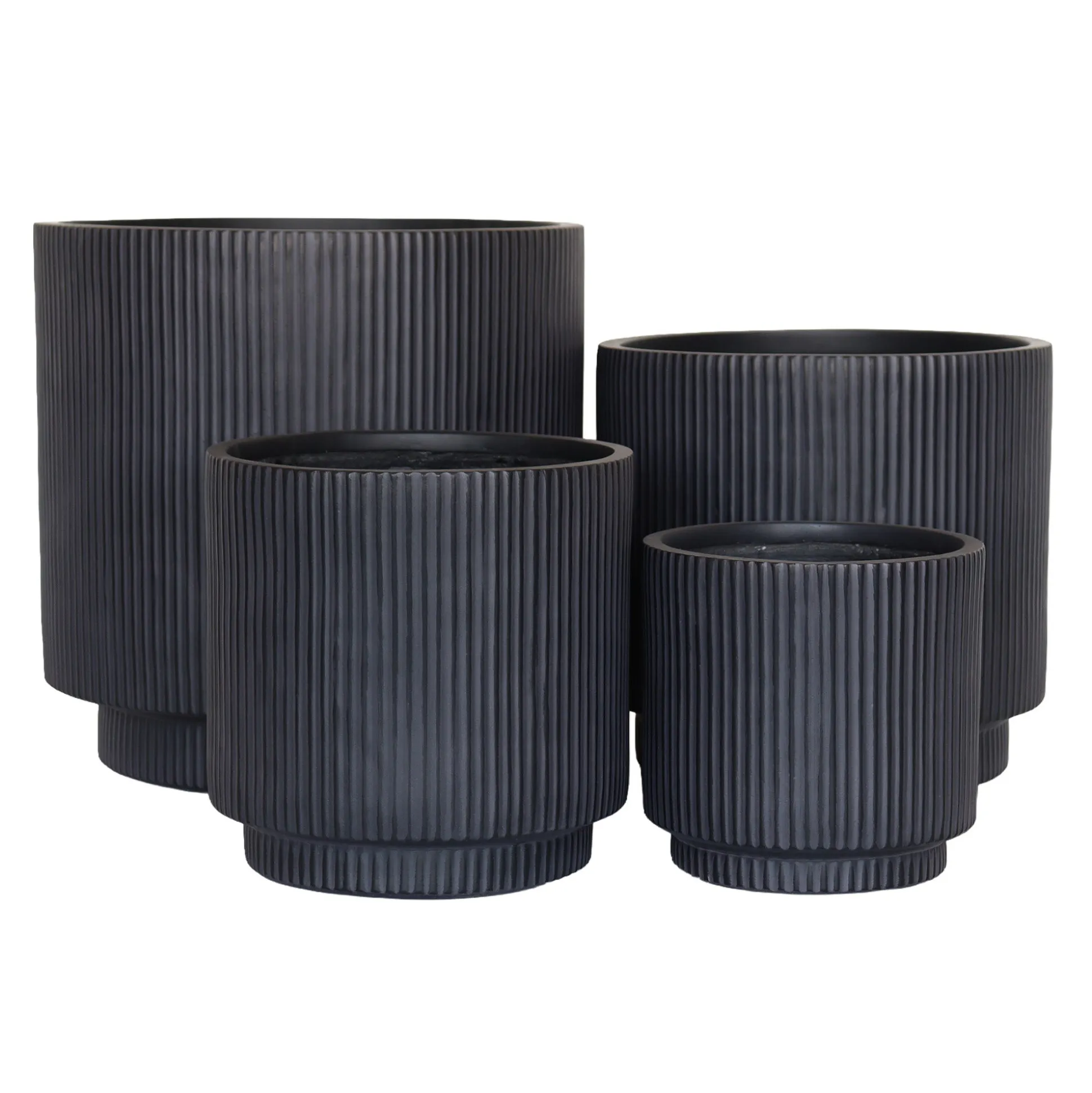 Pot Cardella wash black 24 cm
