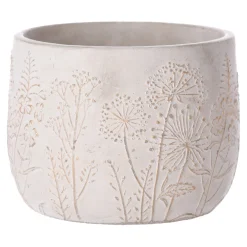 Pot cement goud 14 x 11 cm