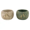 Pot cement vogel 12 x 7 cm