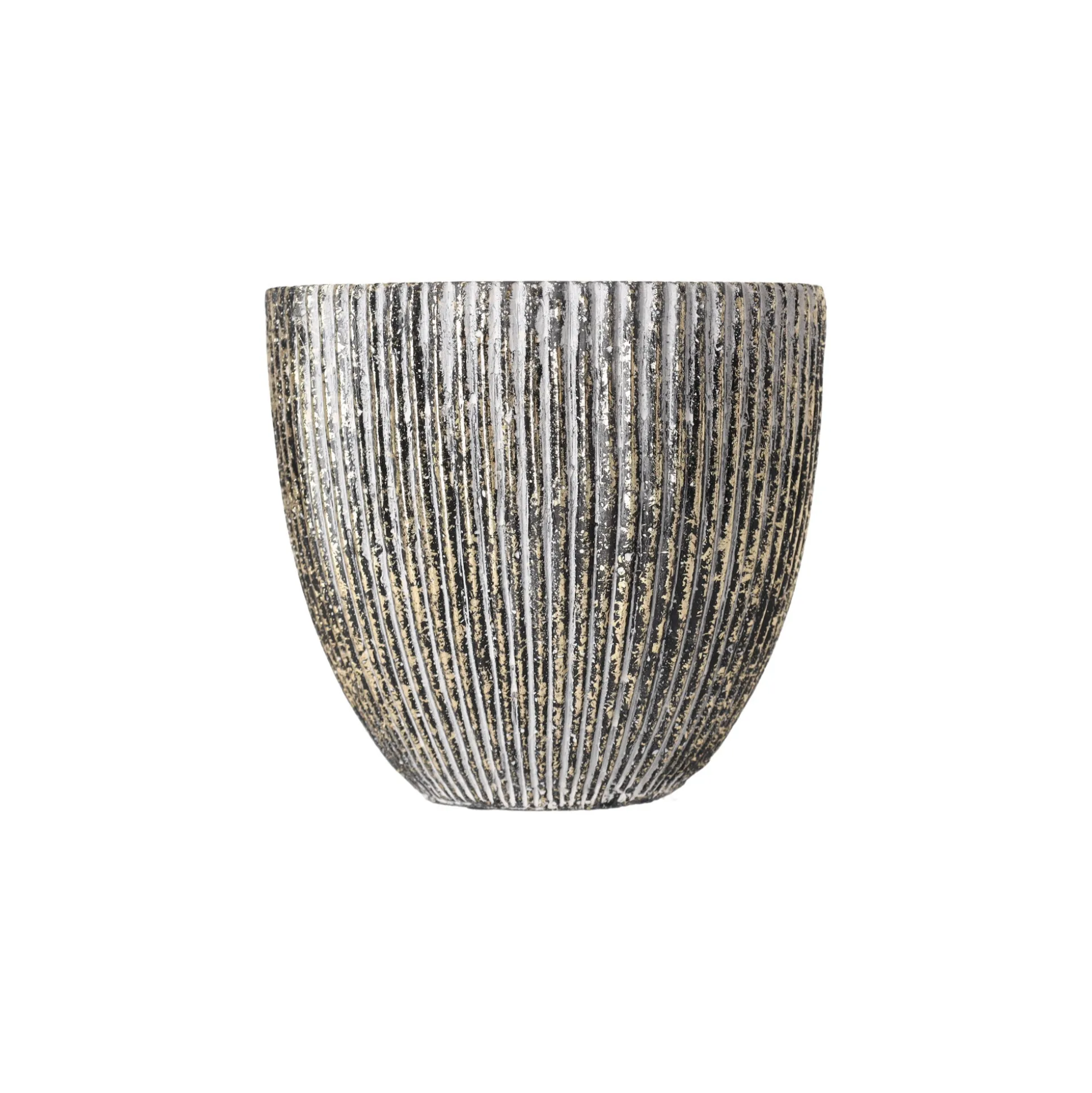 Pot Egg Cosmic Gold 18 cm