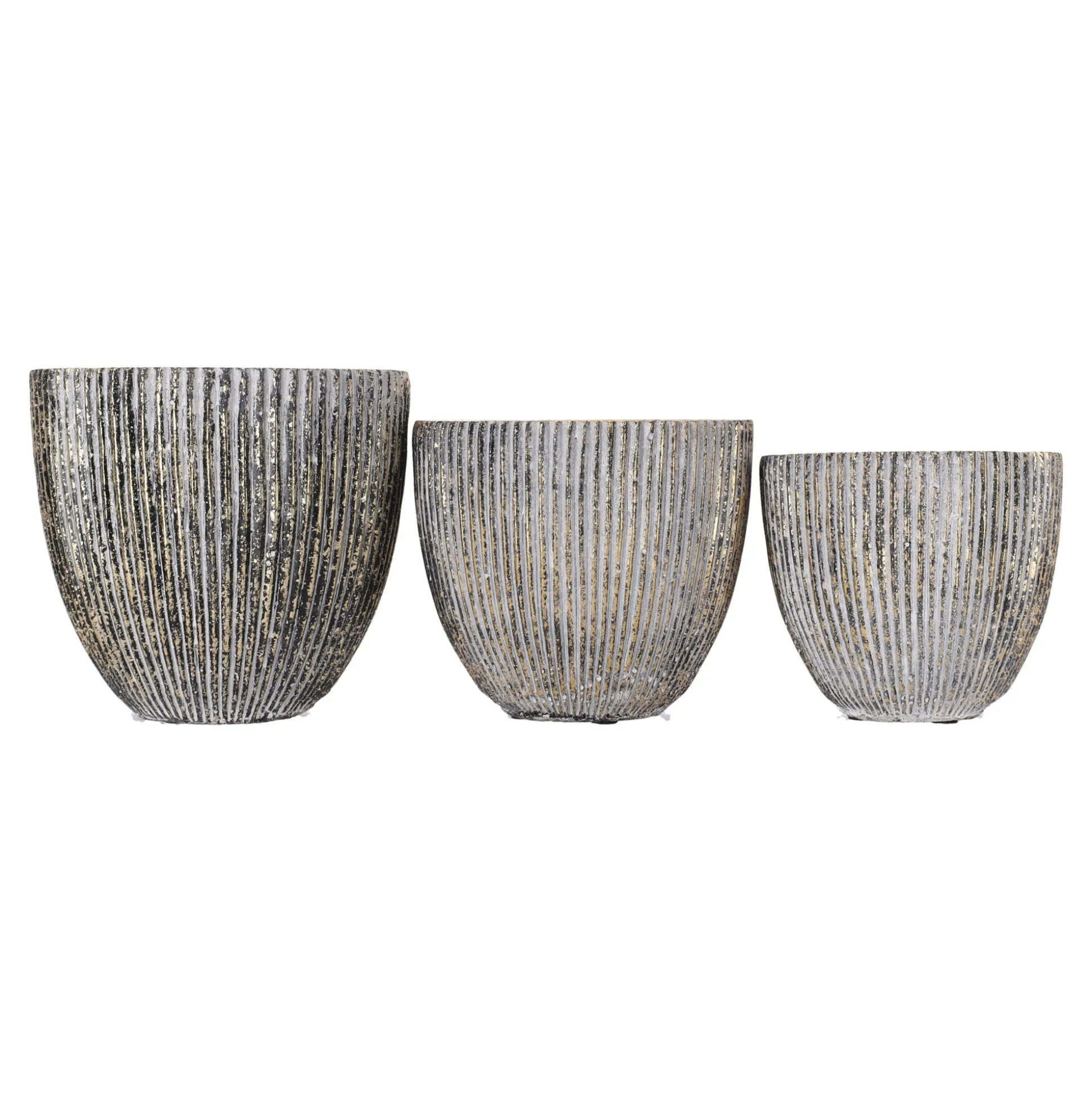 Pot Egg Cosmic Gold 18 cm
