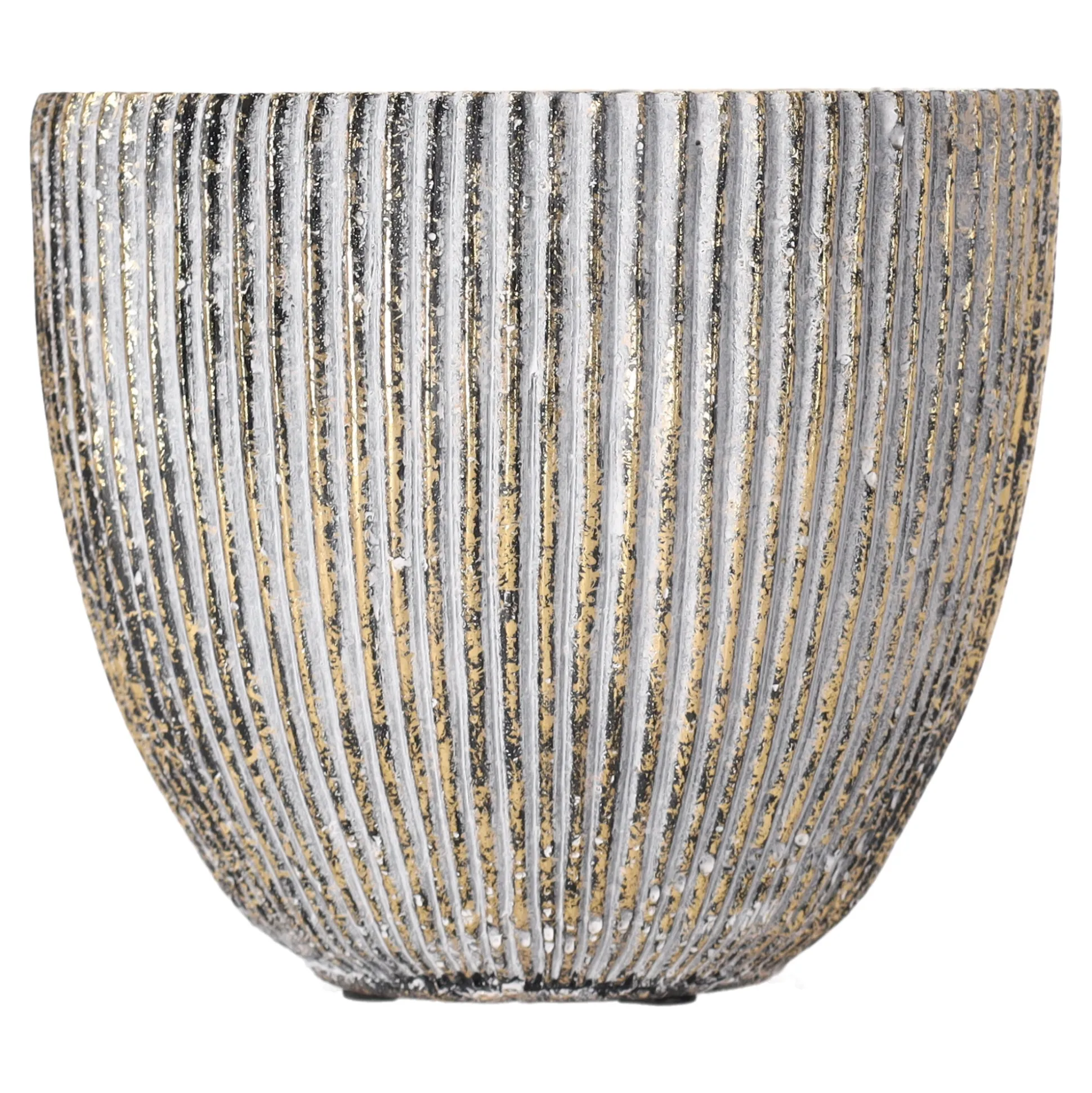 Pot Egg Cosmic Gold 16 cm