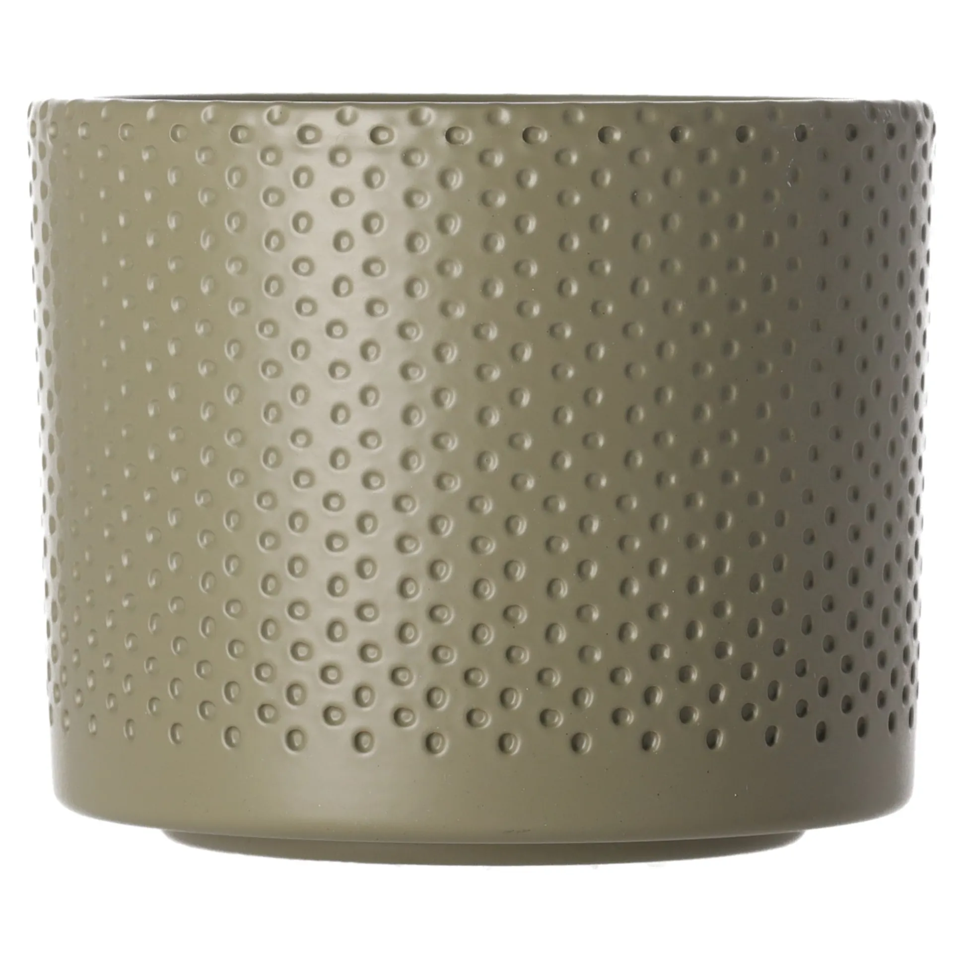 Pot Era rond groen relief 10 x 12 cm