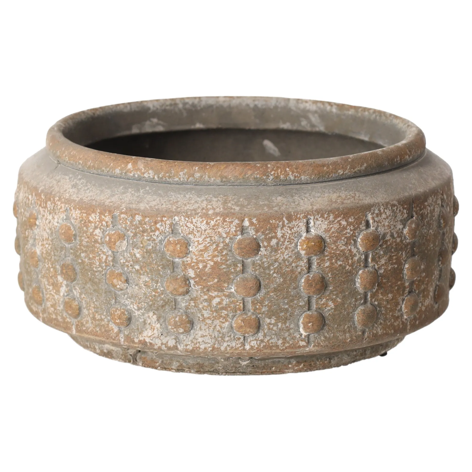 Pot Jar Low Adana Dot Aged 24 cm