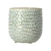 Pot keramiek groen 12 x 11 cm