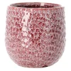 Pot keramiek roze 12 x 11 cm
