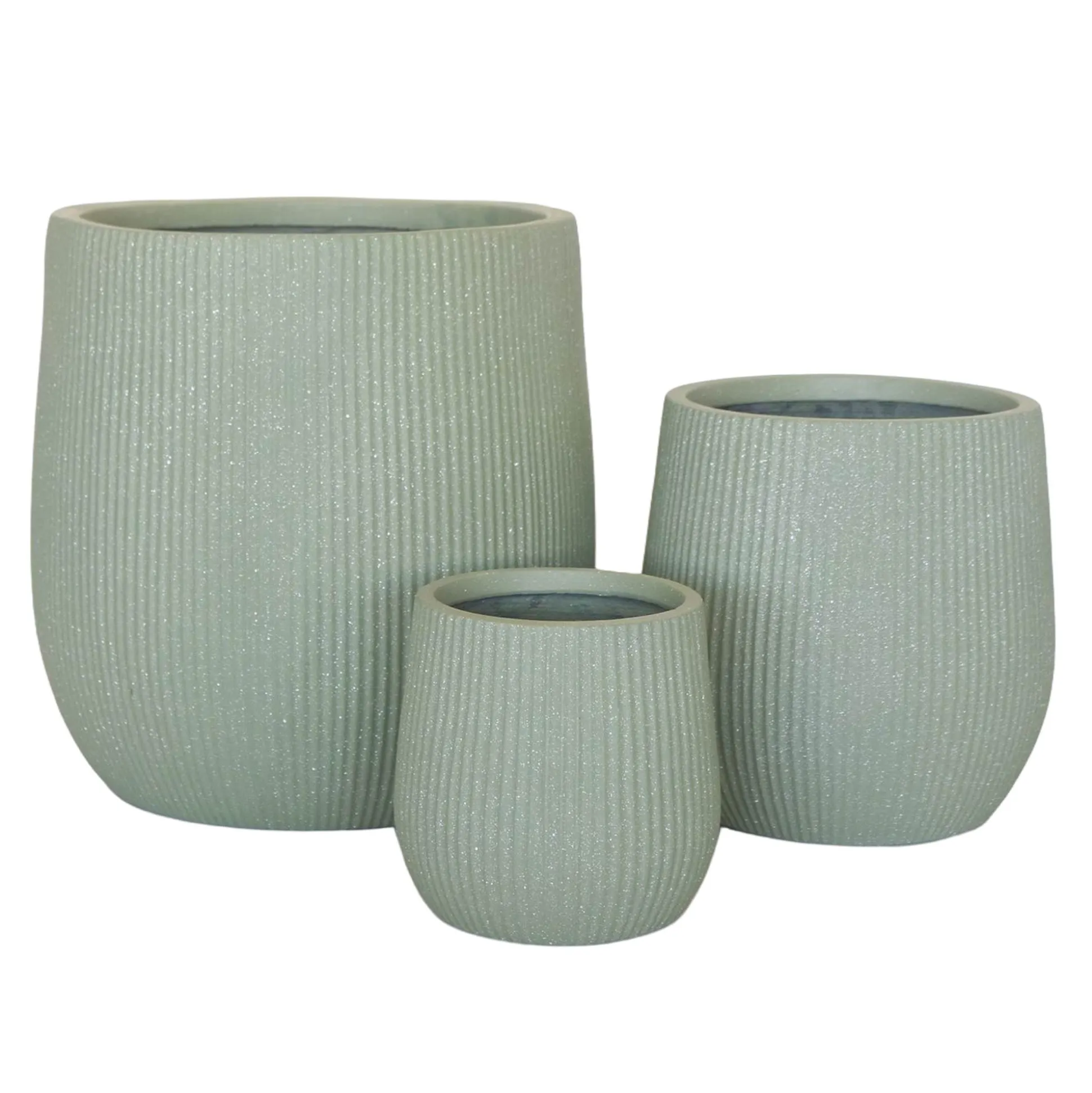 Pot Martello wash green 22 cm
