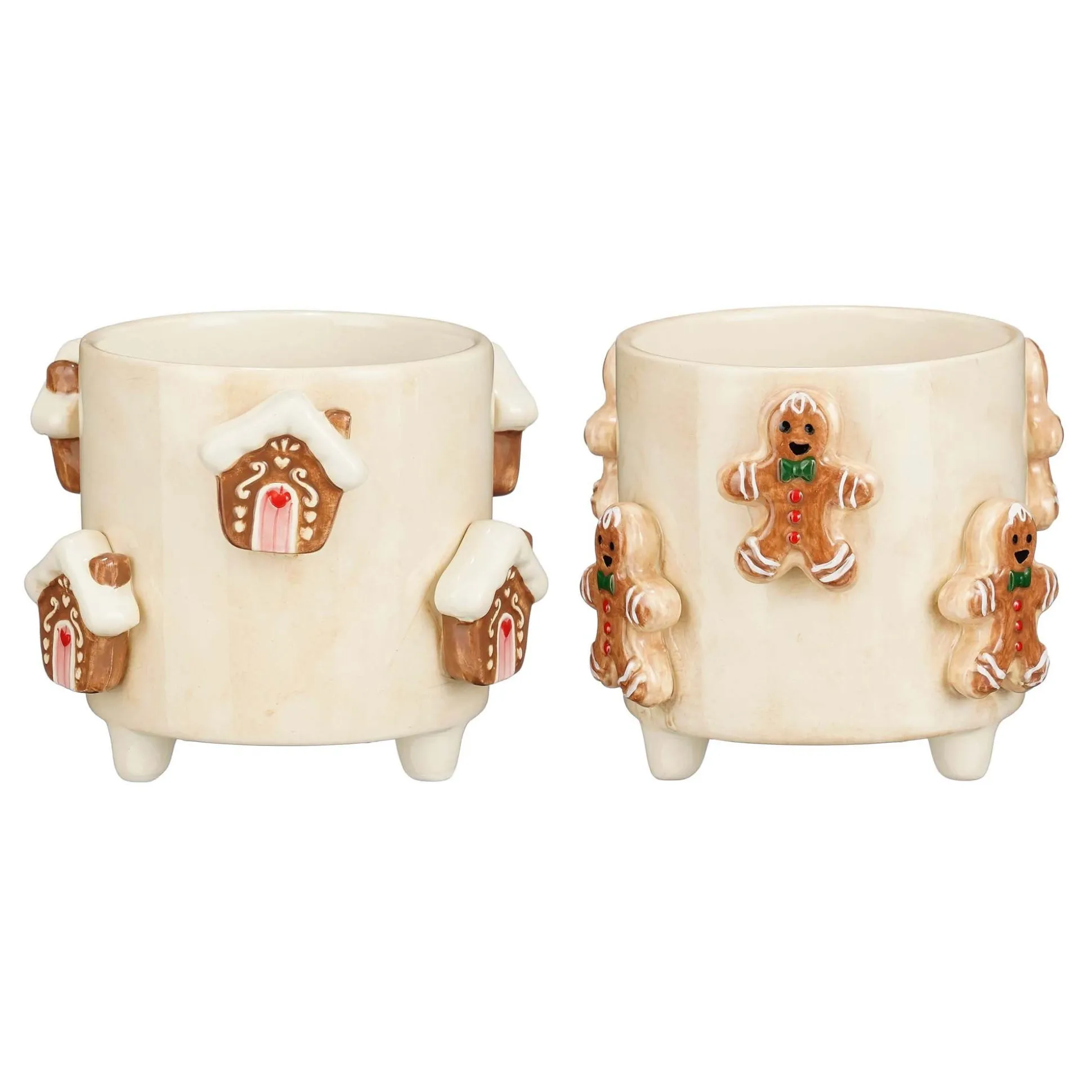 Pot peperkoek creme 11x13cm