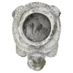 Pot schildpad 15 cm cement