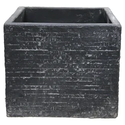Pot Utah cubi graphite 23 cm